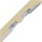 Ekena Millwork 3 1/8"H x 3 1/8"P x 4 1/4"F x 94 1/2"L, (1 7/8" Repeat) Foster Coin & Bead Crown Moulding MLD03X03X04FO - alternate 3